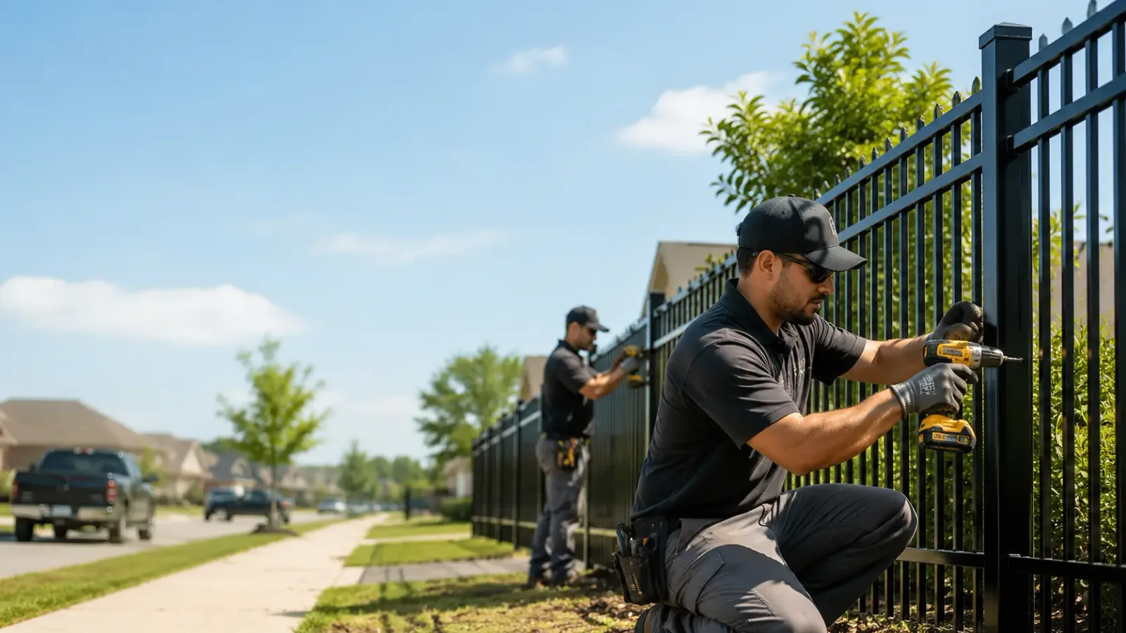 Metal Fence Installation in Cranberry Township, PA